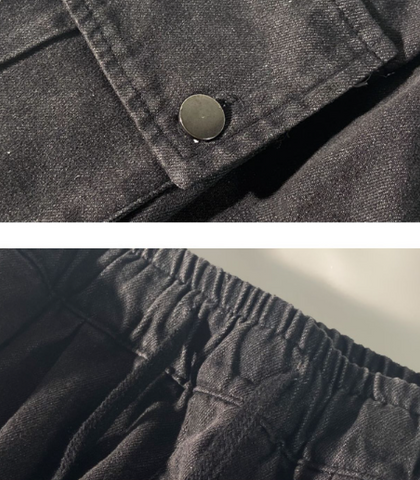 Baggy Washed Cargo Jeans