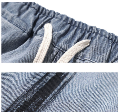 Shredded Baggy Jeans