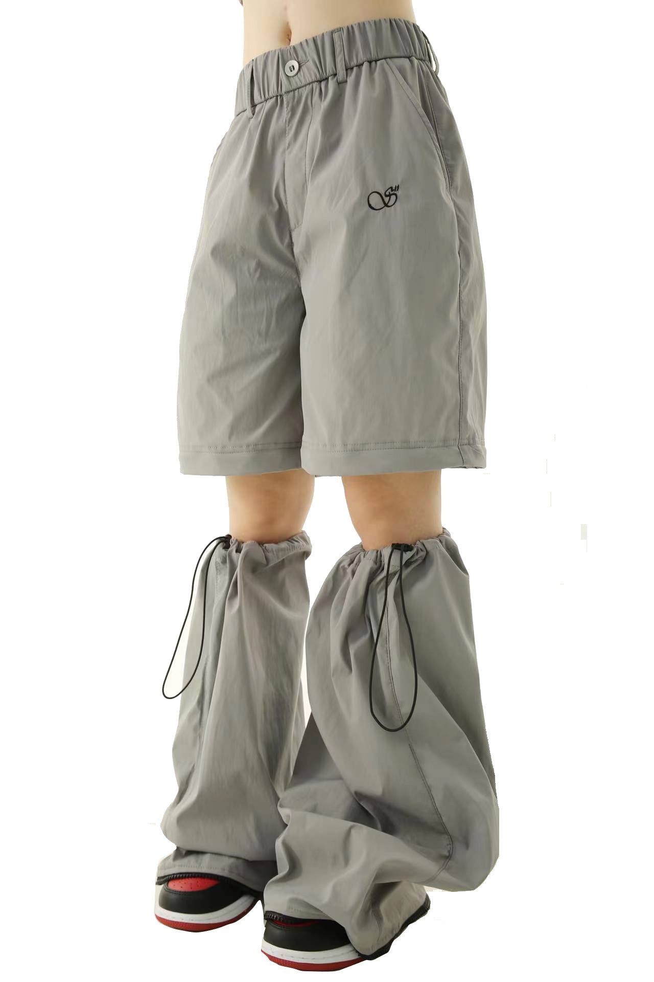 Relaxed Fit Zip Off Pants