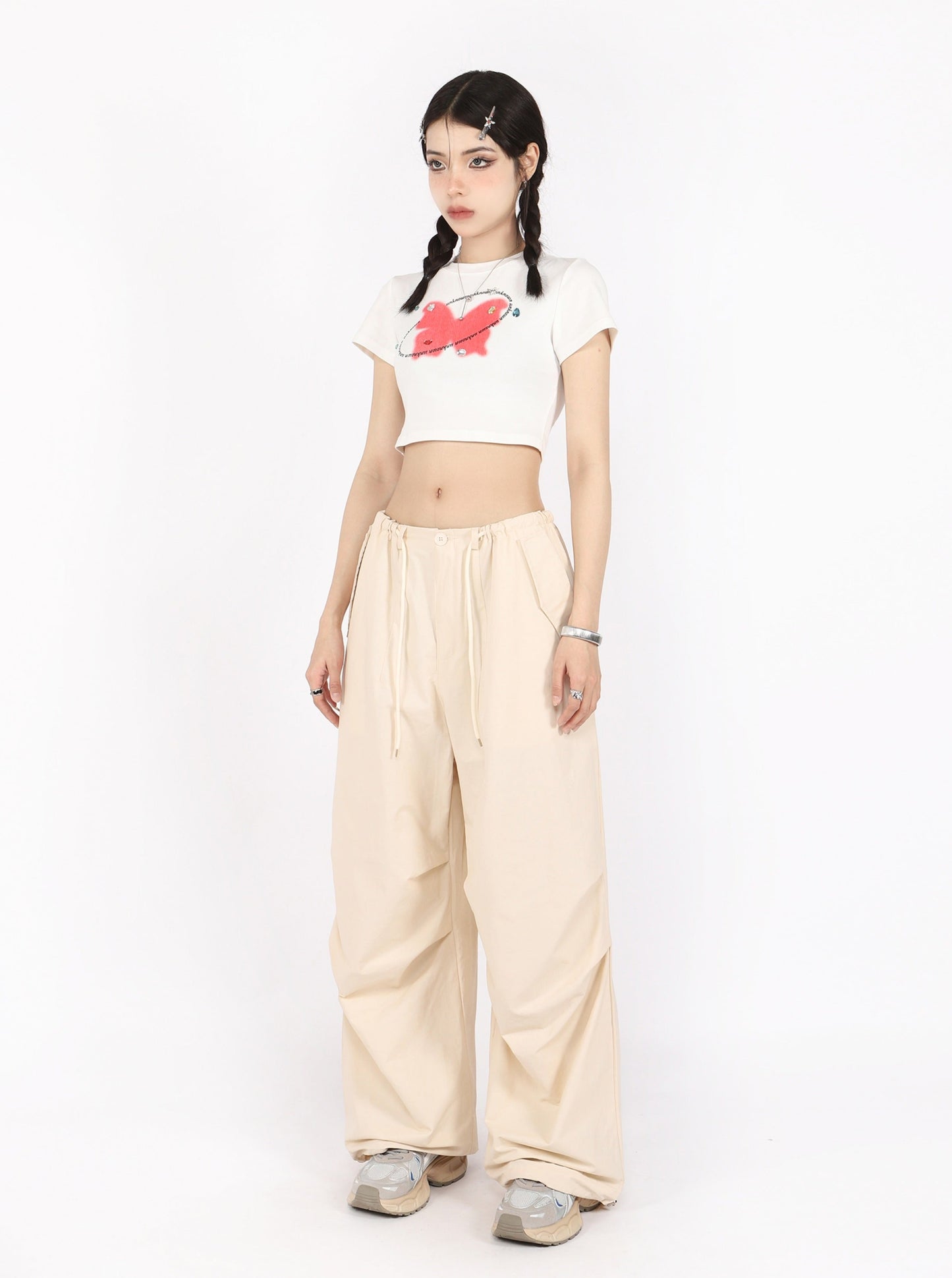 Pastel Drawstring Pants