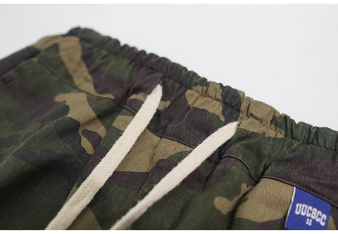 Deconstructed Camo Pants