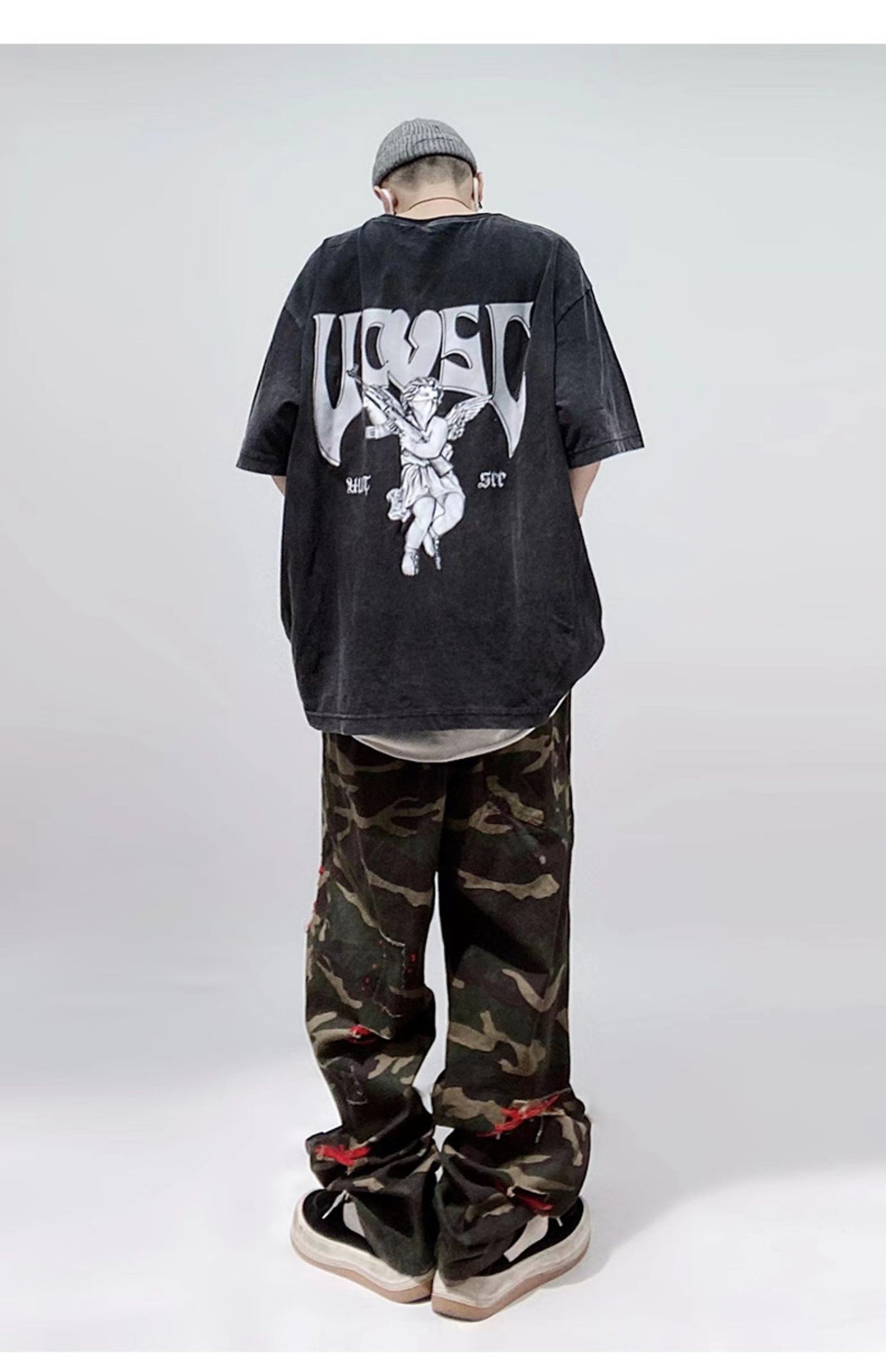 Angel Gangster Vintage Washed T-Shirt