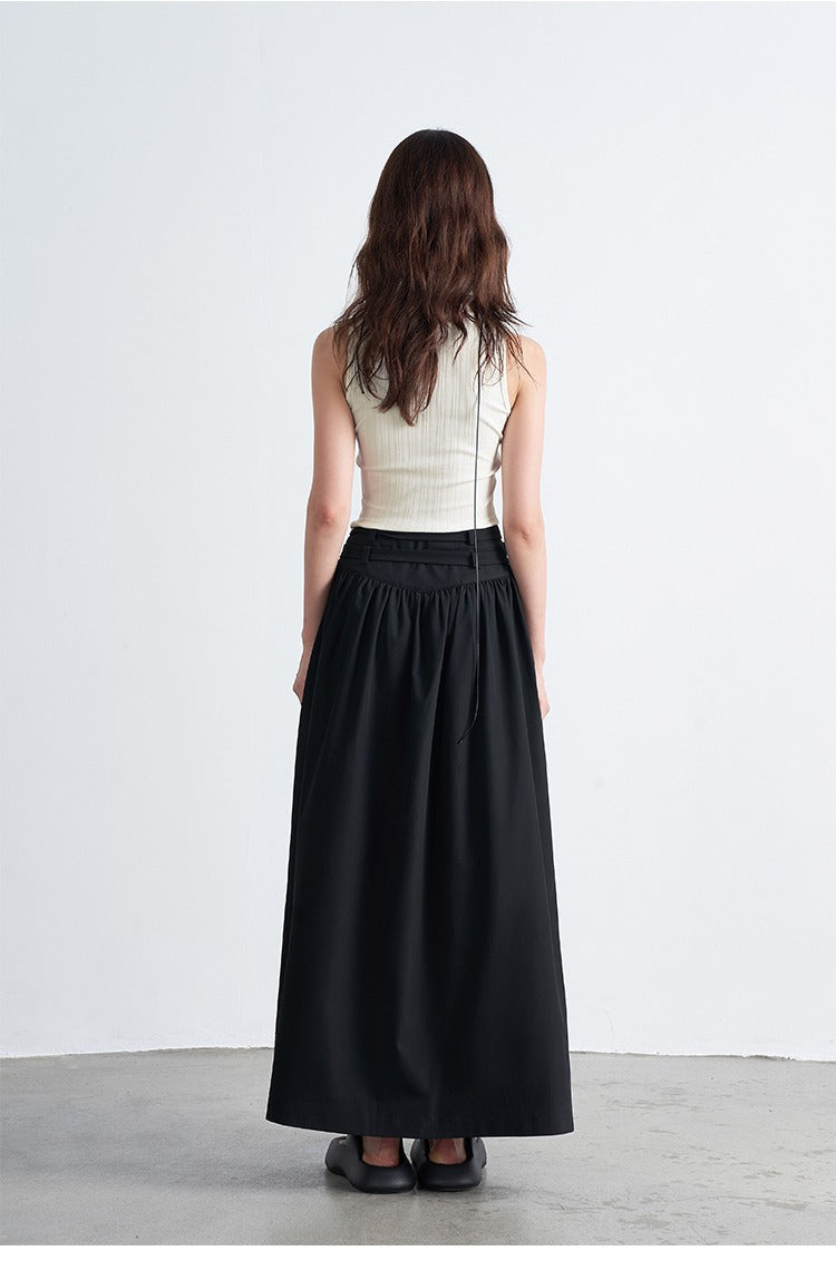 Roses Asymmetric Sleeveless Top