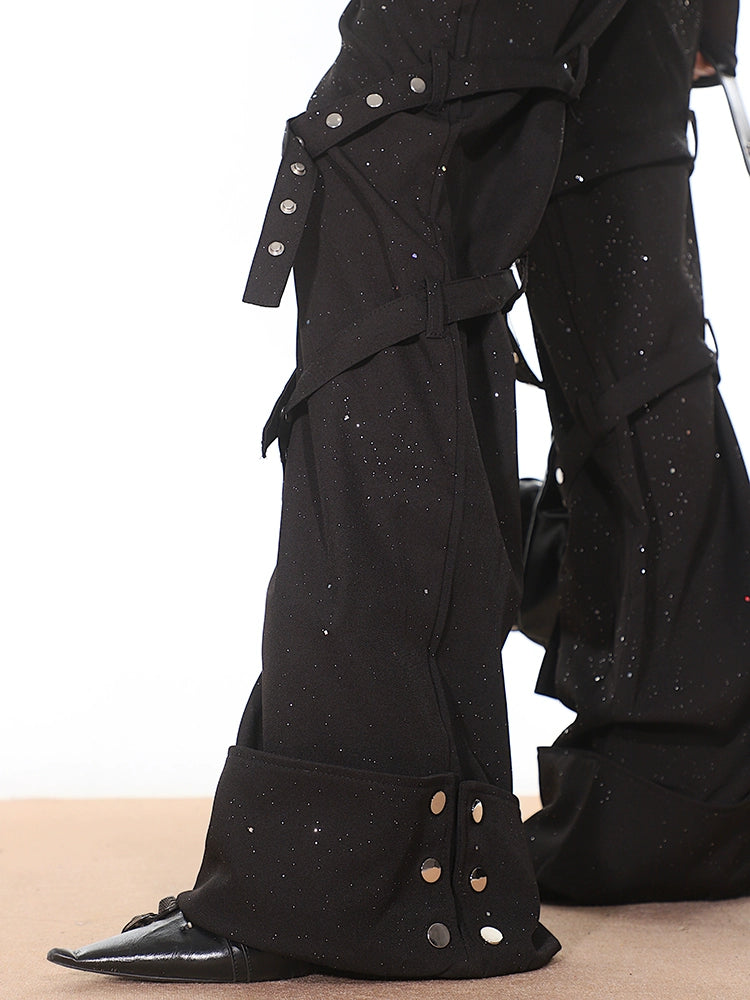 Strappy Bondage Relaxed Fit Pants