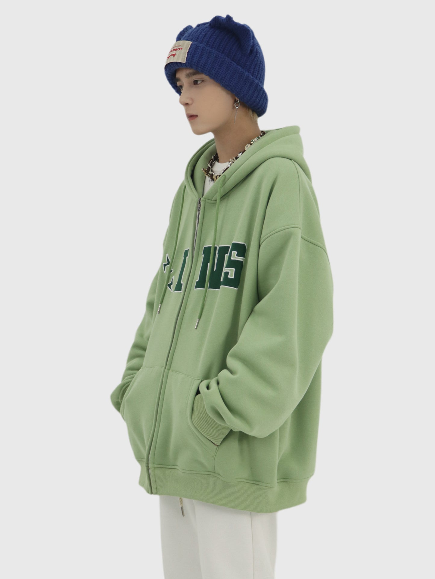Ins Zip Hoodie