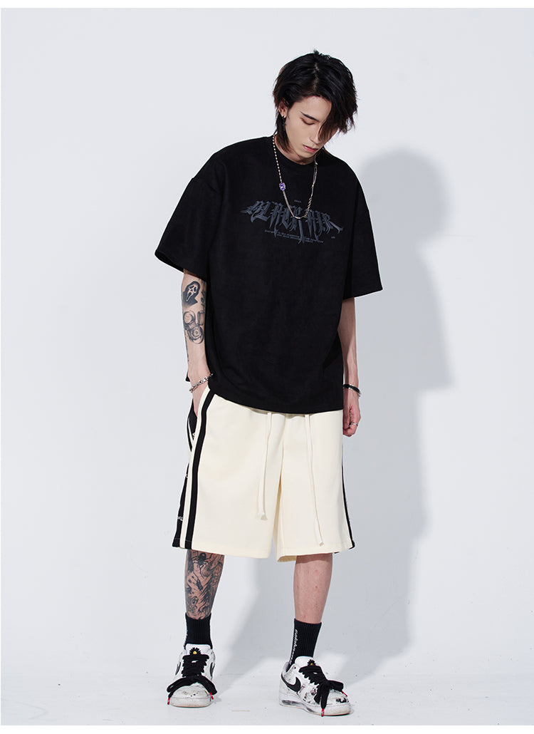 Sun Faux Suede T-Shirt