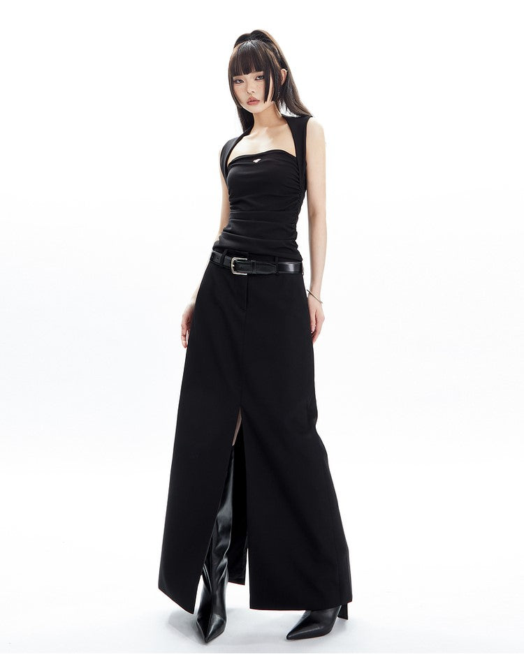 Square Neck Sleeveless Top