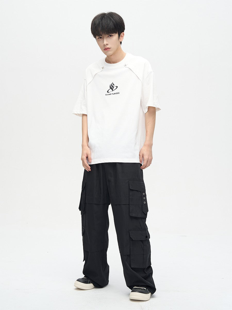 Streetwear Cargo Track Pants