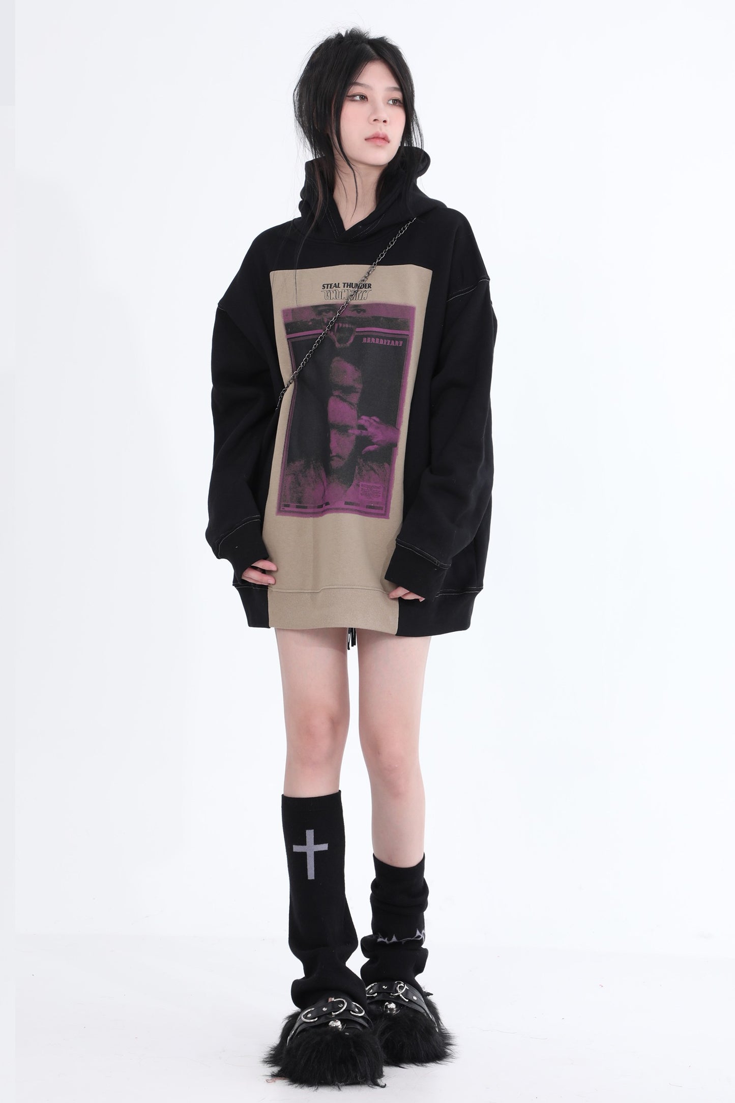Steal Thunder Graphic Hoodie