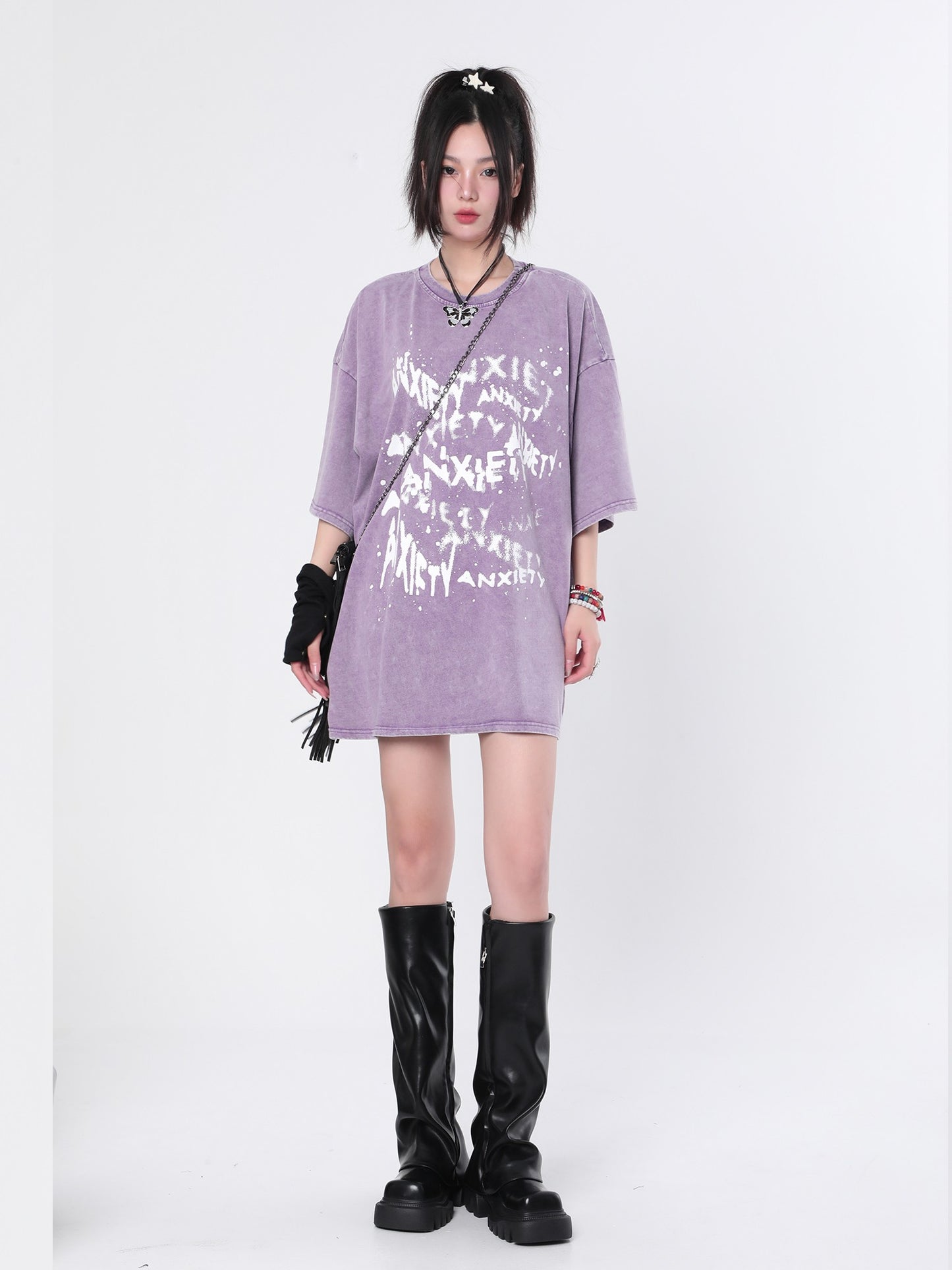 Anxiety Graffiti Vintage Washed T-Shirt