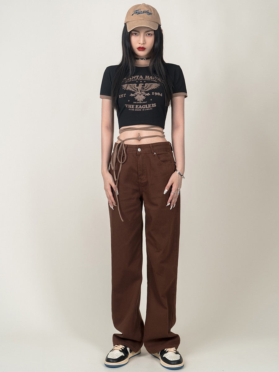 Eagles Cutout Baby Tee