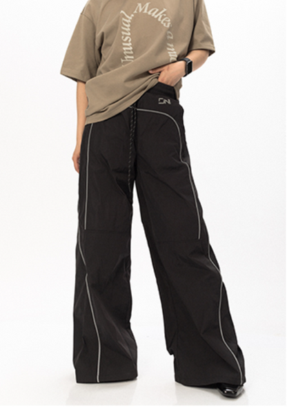 Saddle Piped Track Pants