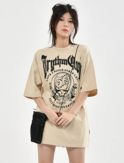 Skull Crest Vintage Washed T-Shirt