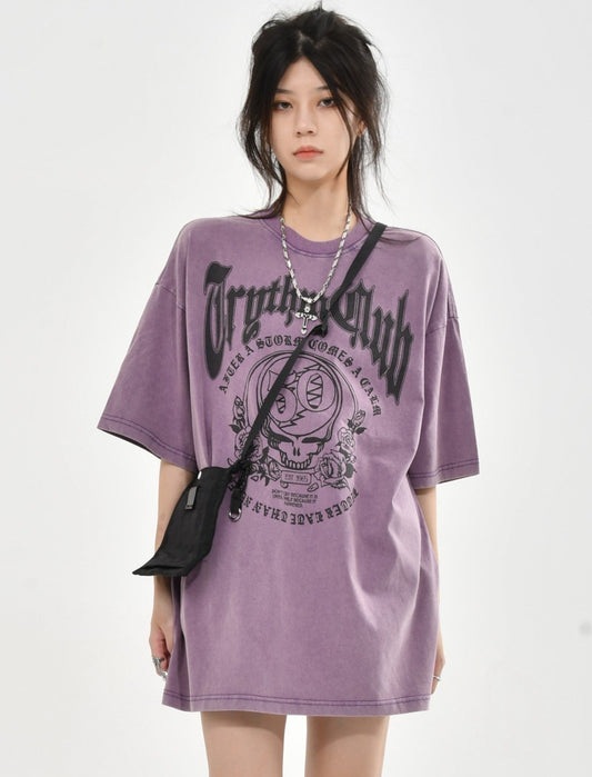 Skull Crest Vintage Washed T-Shirt