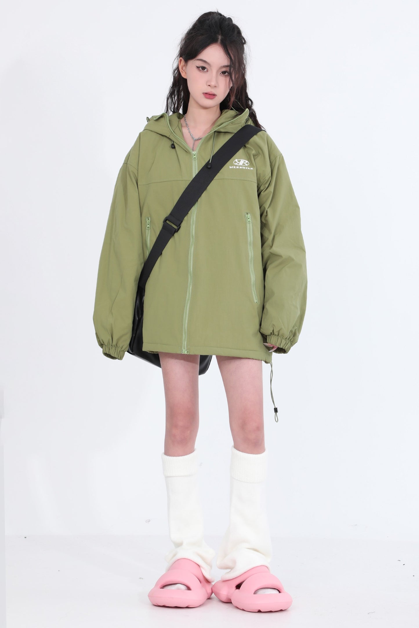 Hooded Windbreaker Jacket