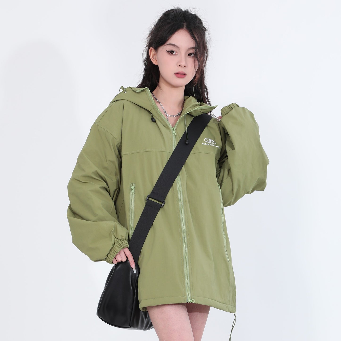 Hooded Windbreaker Jacket