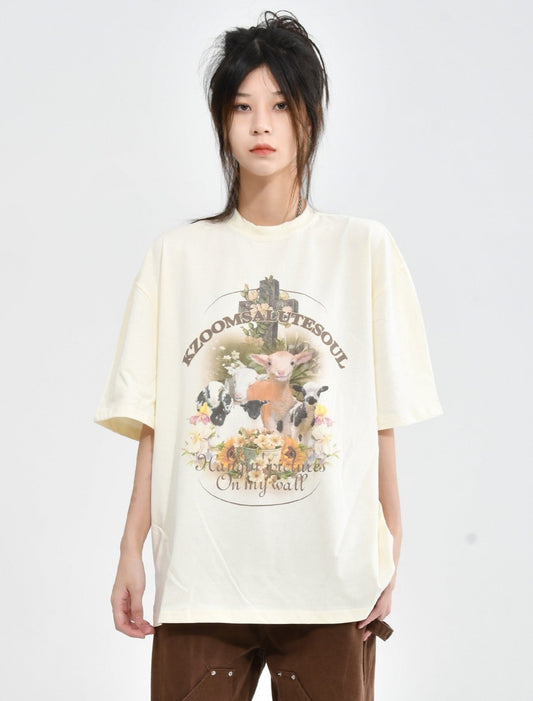 Lamb Graphic T-Shirt