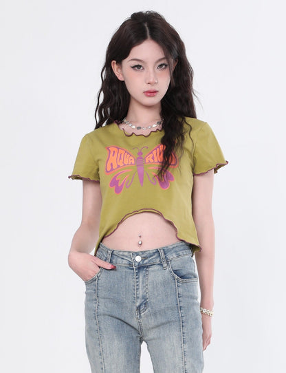 Butterfly Baby Tee