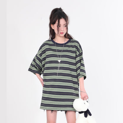 Soft Grunge Striped T-Shirt