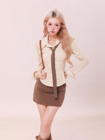 Fitted Button Up Shirt