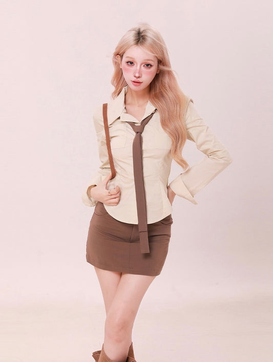 Fitted Button Up Shirt