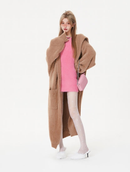 Soft Plush Sleeveless Dress