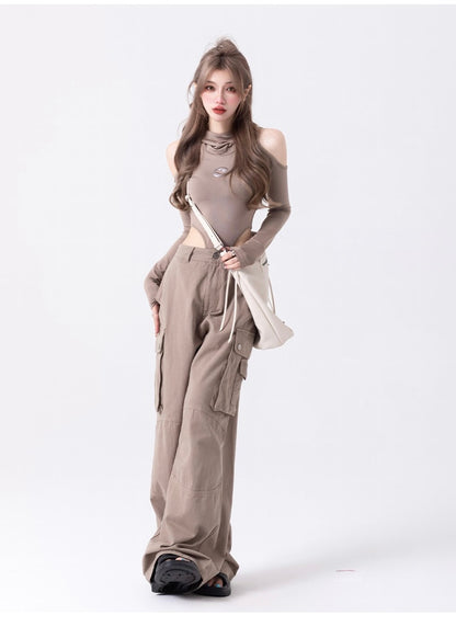 Hooded Cutout Bodysuit