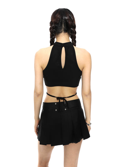 Choker Ring Halter Top