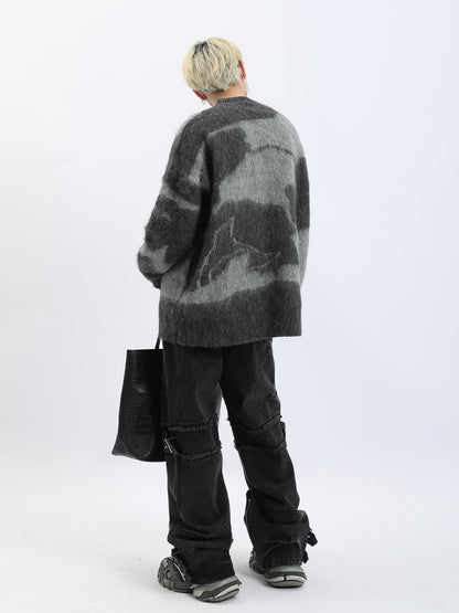 Flowing Forms Mohair Blend Sweater