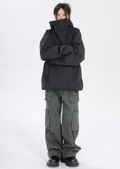 Faded Washed Cargo Pants