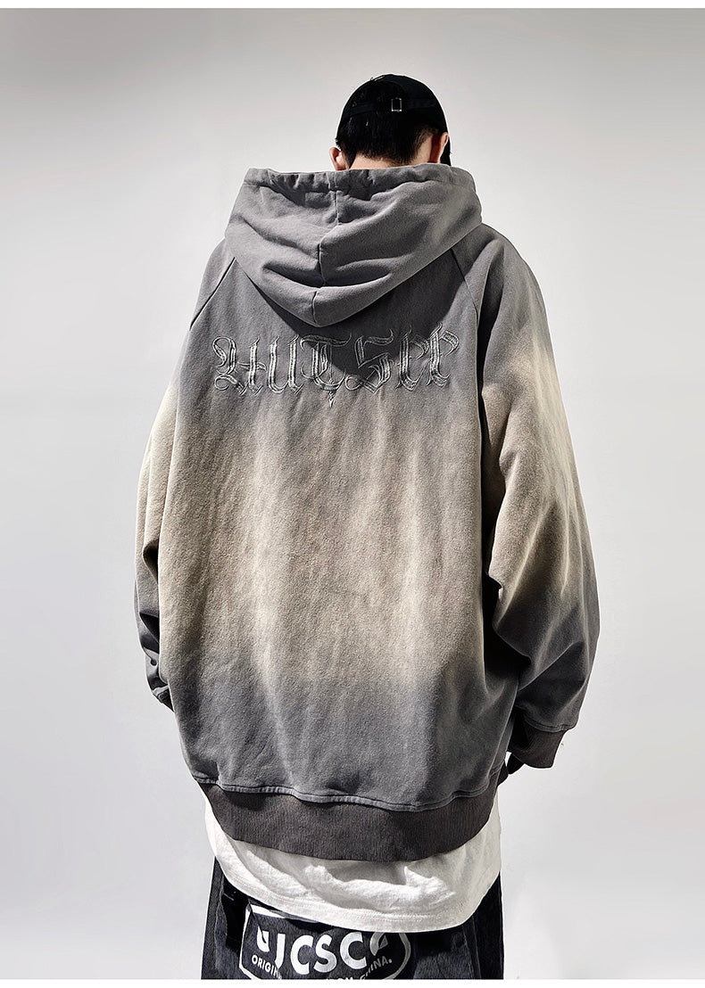 Thirteen Oversized Gradient Hoodie