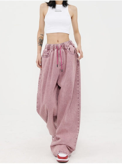 Vintage Washed Baggy Jeans