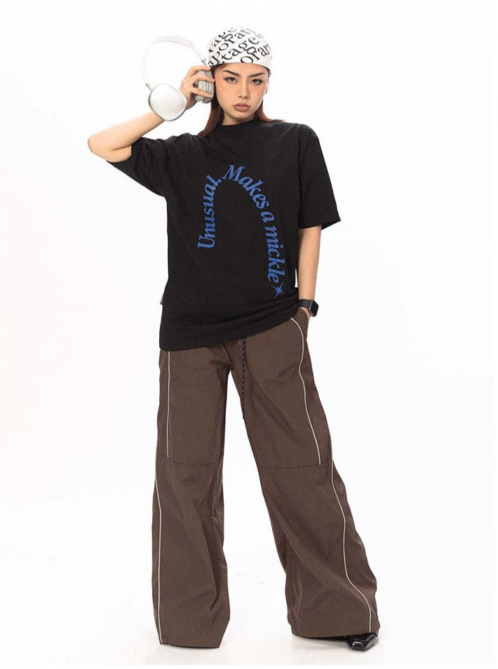 Saddle Piped Track Pants