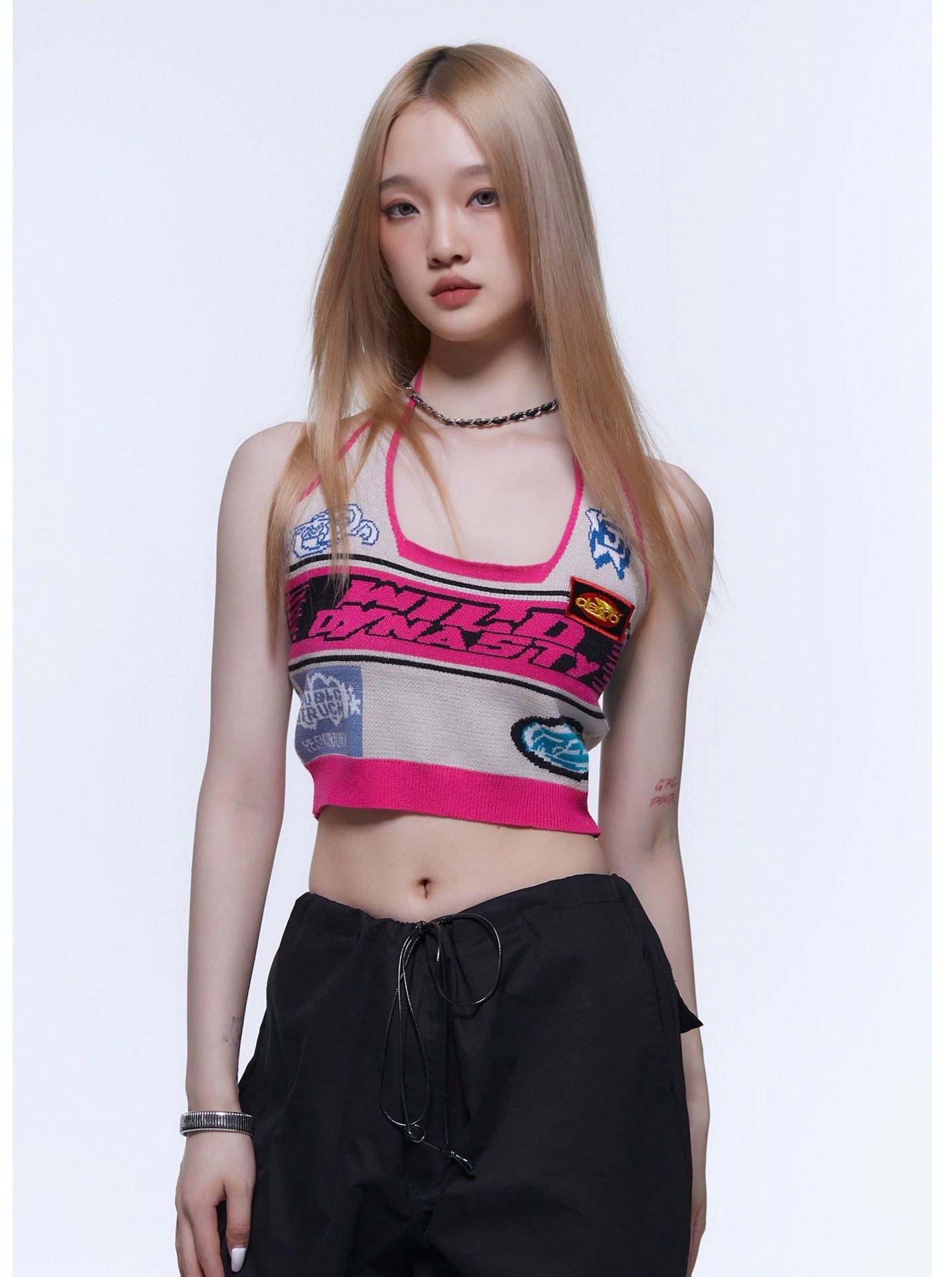 Racer Cropped Halter