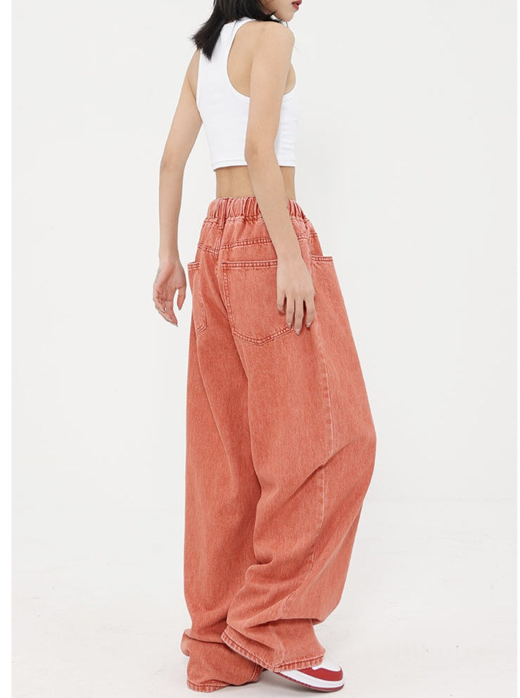 Vintage Washed Baggy Jeans
