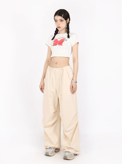 Pastel Drawstring Pants