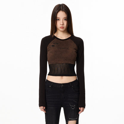 Vintage Raglan Long Sleeve Top