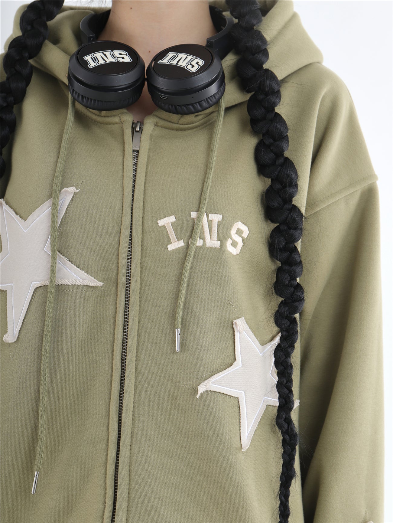 Star Zip Hoodie