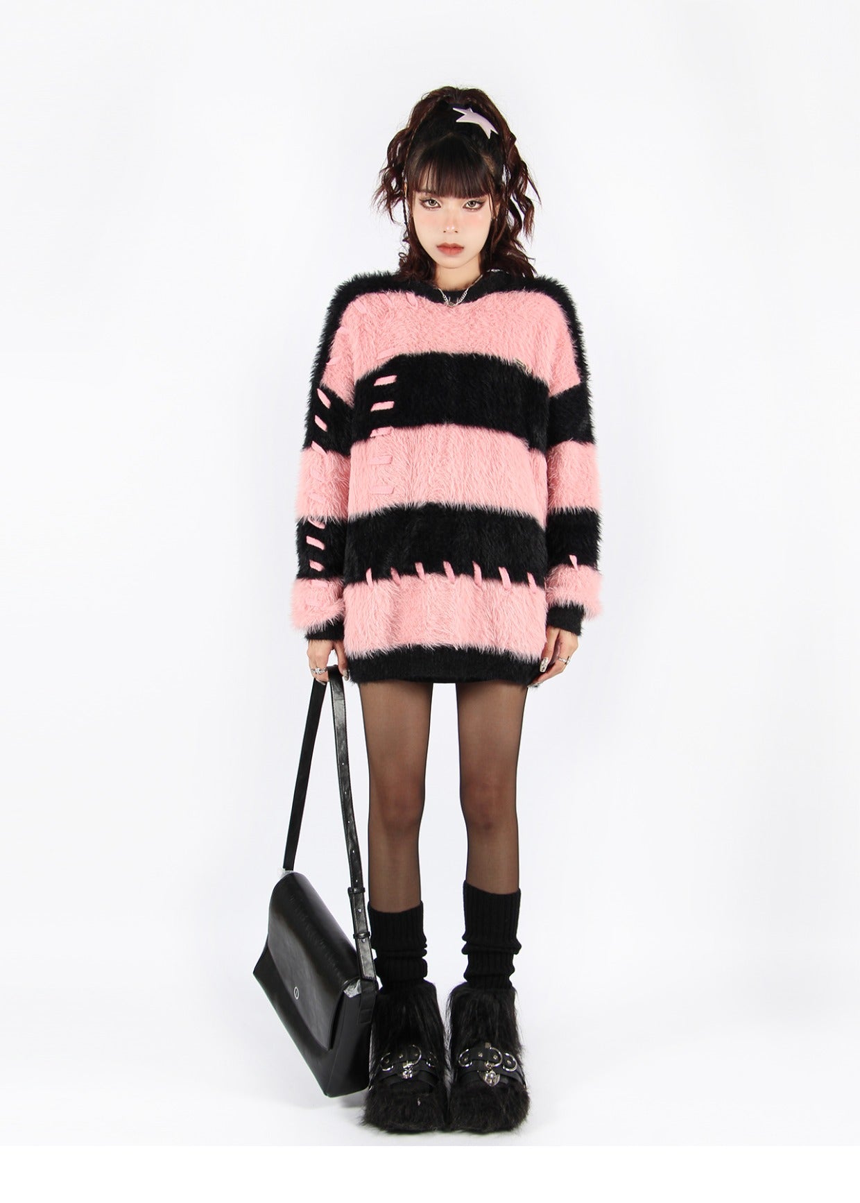 Striped Stich Sweater