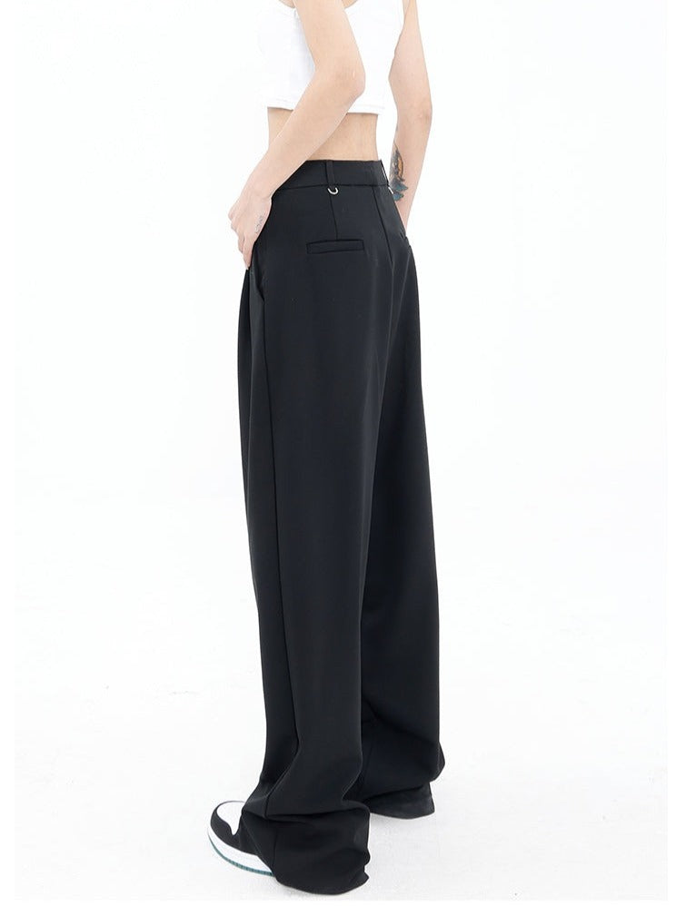 Hip Cutout Relaxed Fit Pants