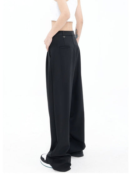 Hip Cutout Relaxed Fit Pants