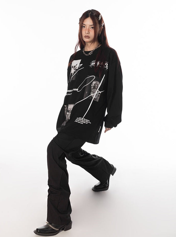 BW Graffiti Long Sleeve Top
