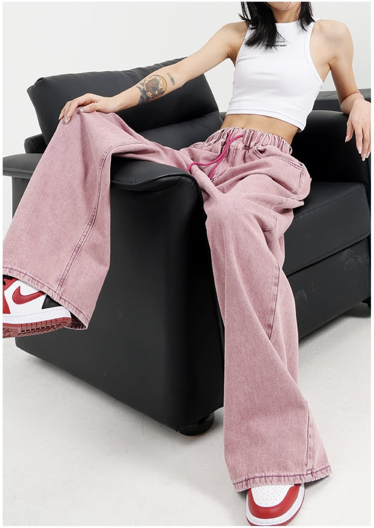Vintage Washed Baggy Jeans