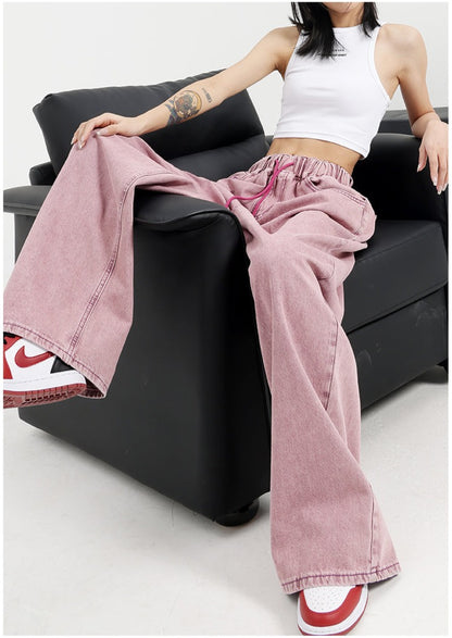 Vintage Washed Baggy Jeans