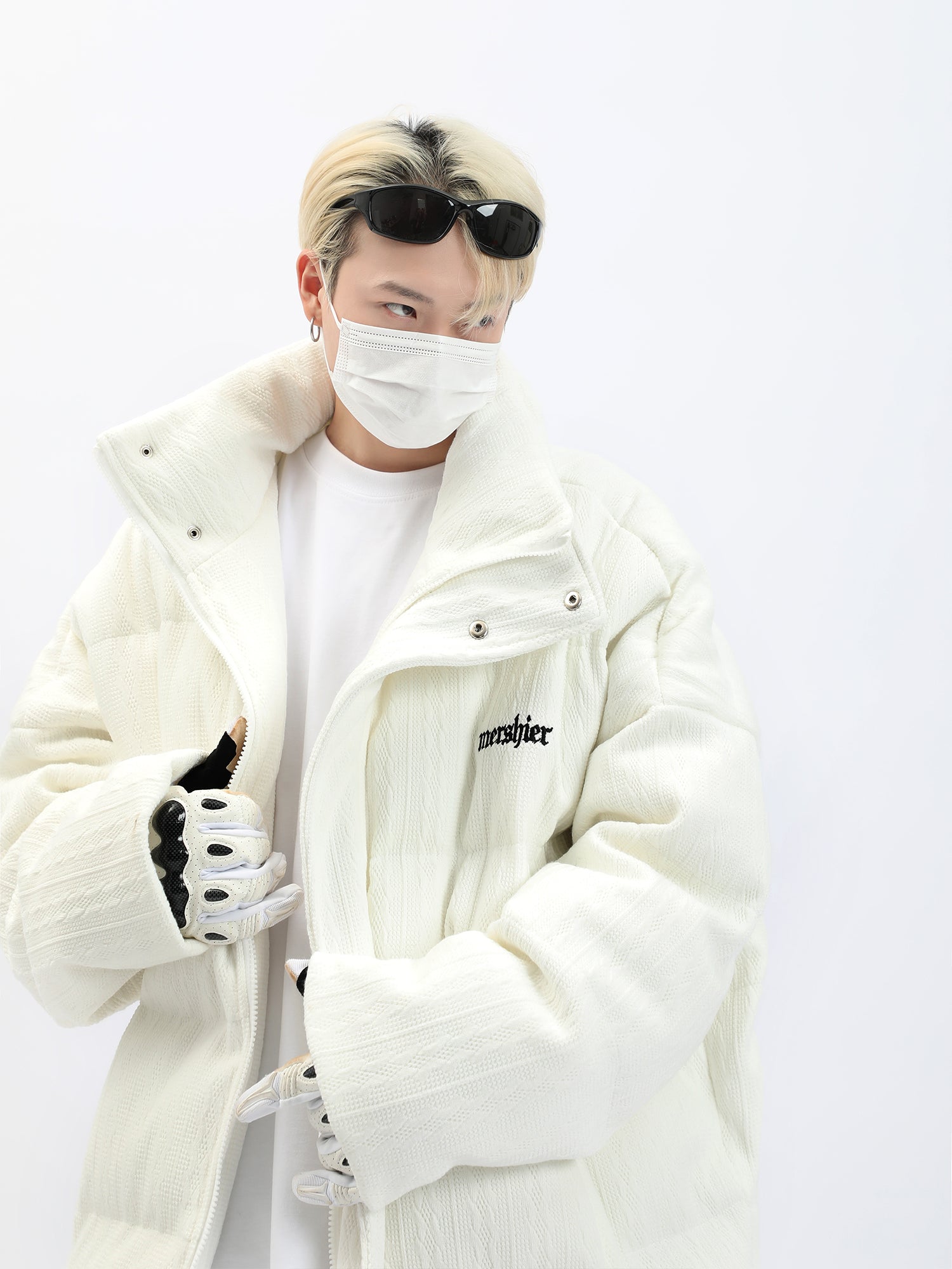 Streetwear Knitwave Puffer Jacket