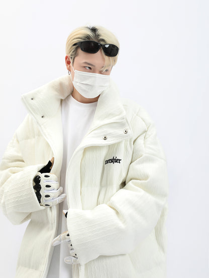 Streetwear Knitwave Puffer Jacket