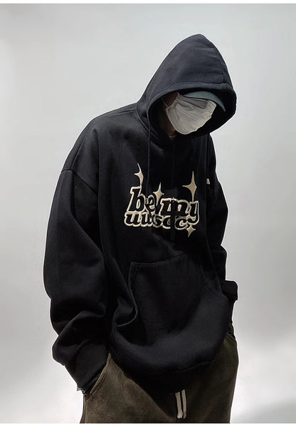 grunge By My Star Oversized Hoodie