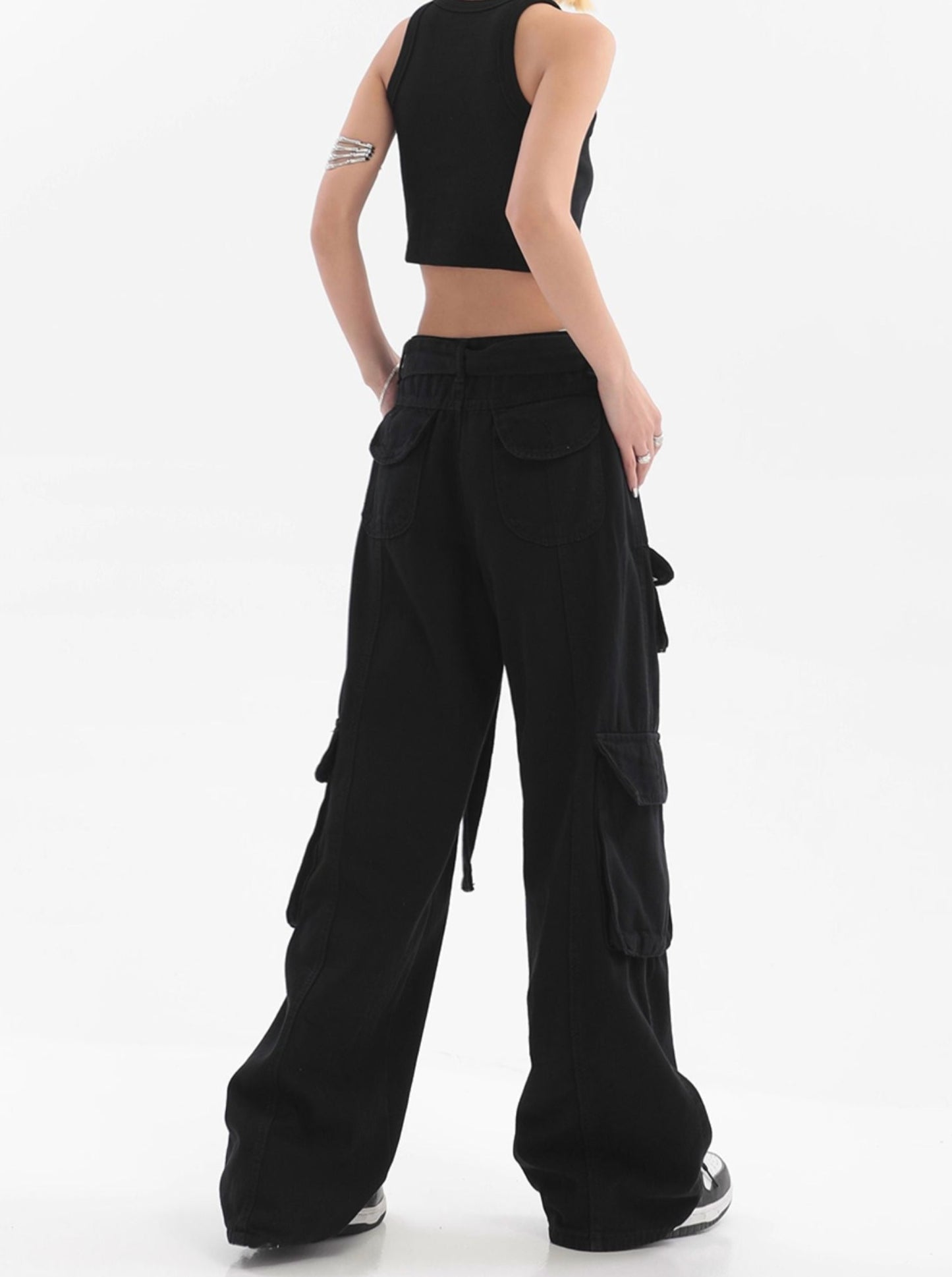 Belted Cargo Pants