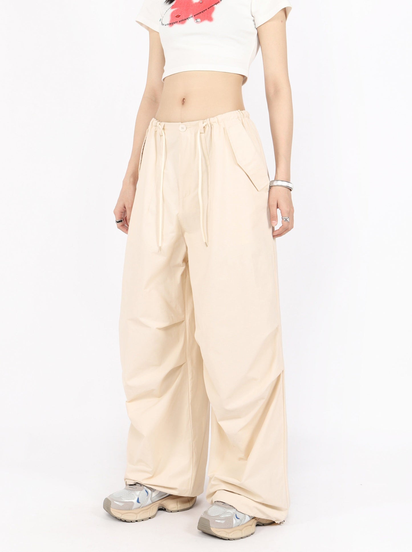 Pastel Drawstring Pants