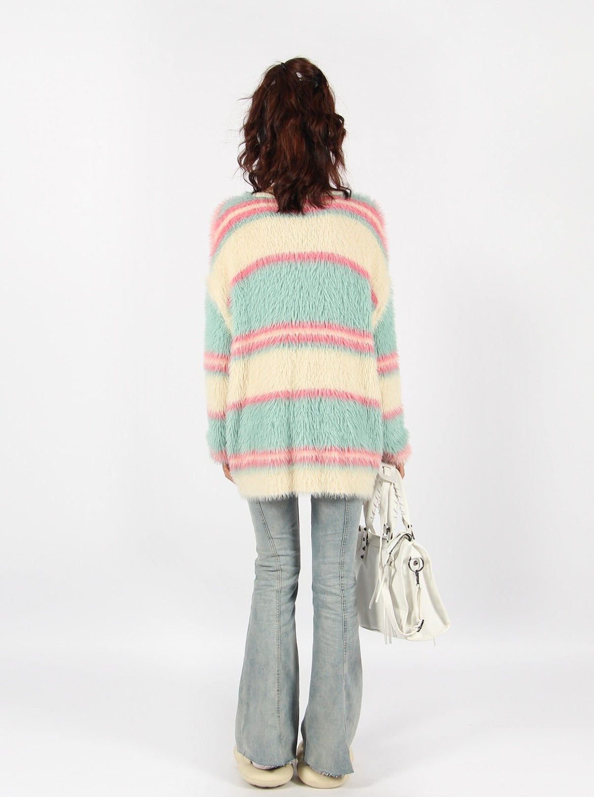 Pastel Striped Cardigan
